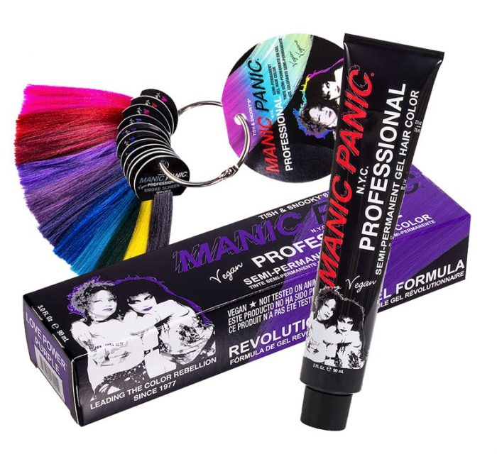 Профессиональная гелевая краска для волос LOVE POWER PURPLE - Manic Panic Professional