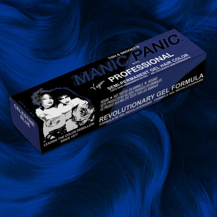 Профессиональная гелевая краска для волос CELESTINE BLUE - Manic Panic Professional