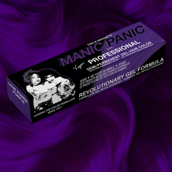 Профессиональная гелевая краска для волос LOVE POWER PURPLE - Manic Panic Professional