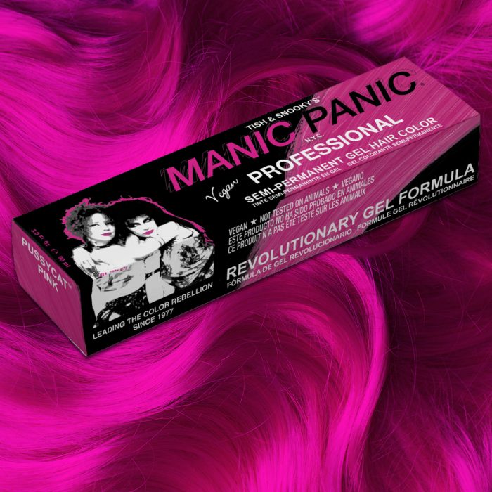 Профессиональная гелевая краска для волос PUSSYCAT PINK - Manic Panic Professional