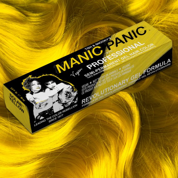 Профессиональная гелевая краска для волос SOLAR YELLOW - Manic Panic Professional
