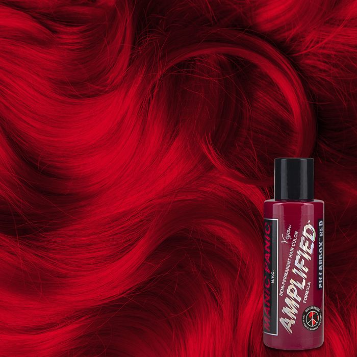 Усиленная красная краска для волос Pillarbox Red
