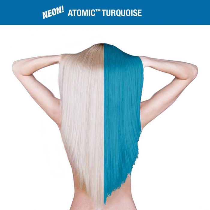 Усиленная бирюзовая краска для волос Atomic Turquoise