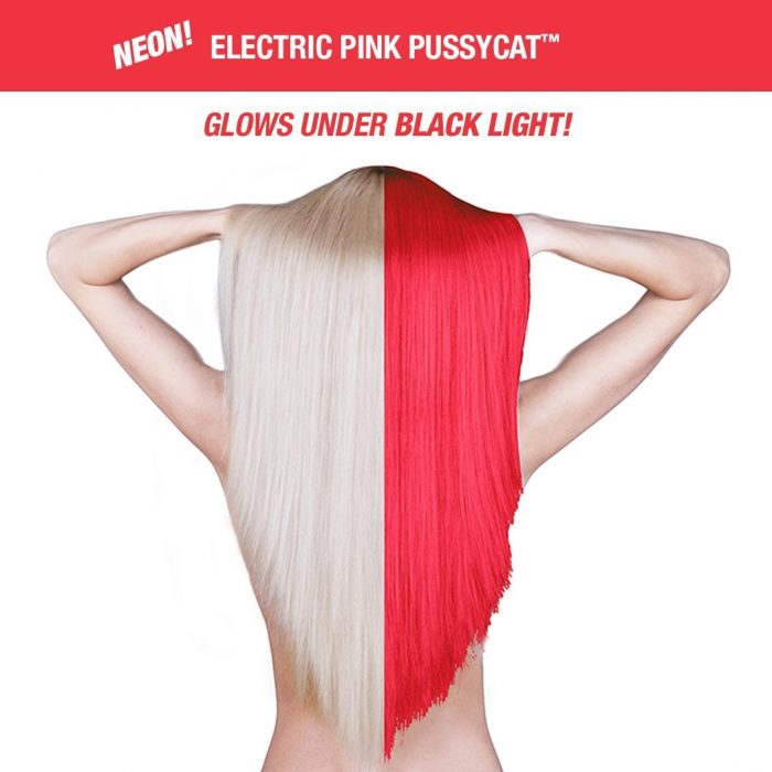 Розовая краска для волос Electric Pink Pussycat