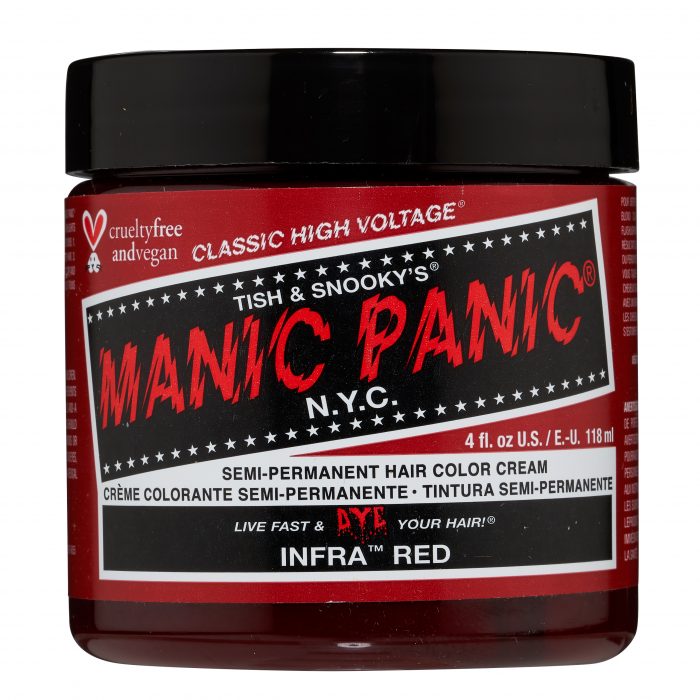 Красная краска для волос Infra Red