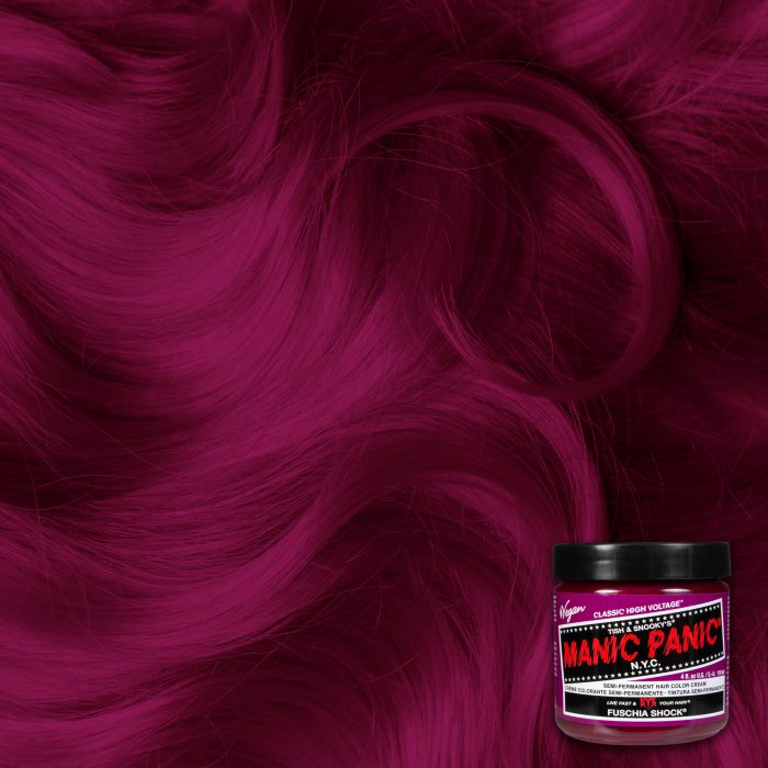 Розовая краска для волос Fuschia Shock