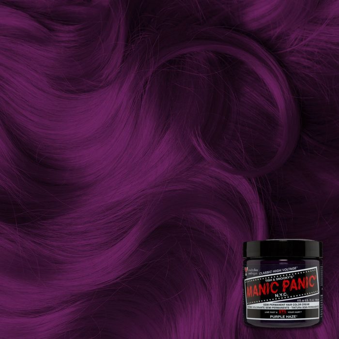 Усиленная фиолетовая краска для волос Purple Haze
