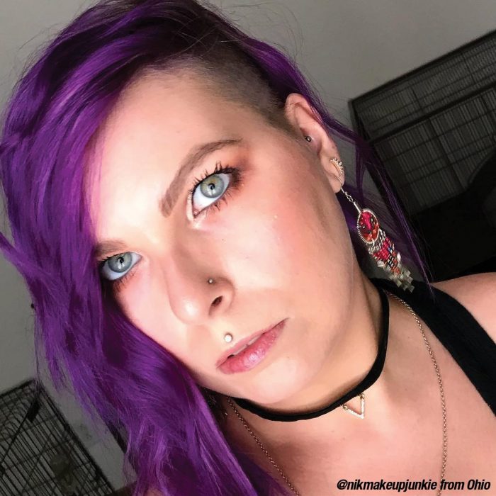 Фиолетовая краска для волос Purple Haze