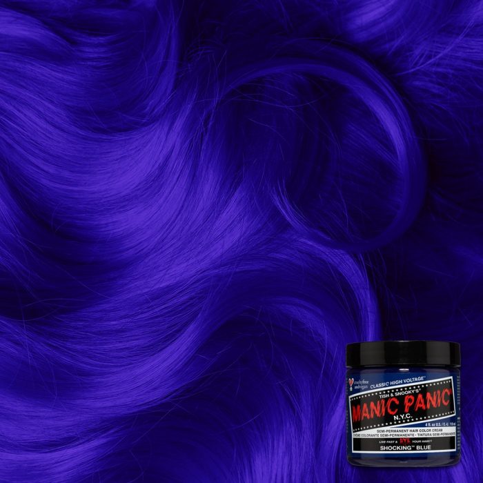 Голубая краска для волос Shocking Blue