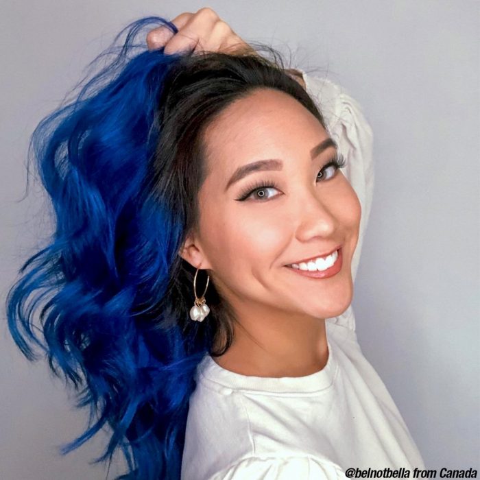 Усиленная голубая краска для волос Shocking Blue