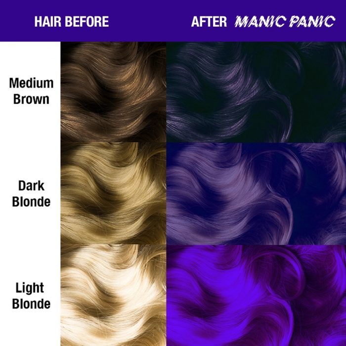 Усиленная фиолетовая краска для волос Ultra Violet.