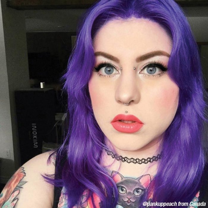 Усиленная фиолетовая краска для волос Ultra Violet
